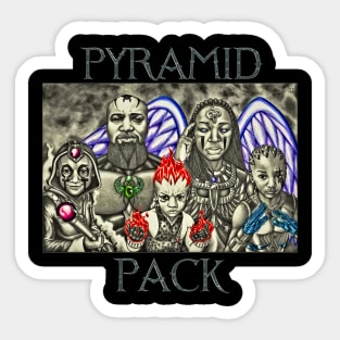 The Pyramid Pack Sticker